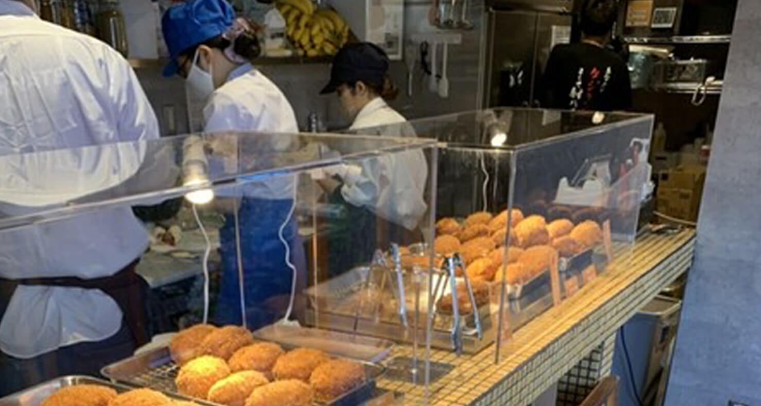 店内のオペレーションの様子